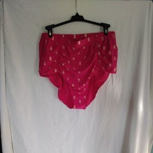 Women's Joe Boxer High Waist Swim Bottoms NWT 2X
